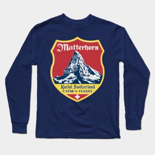 Third Man On The Matterhorn Long Sleeve T-Shirt
